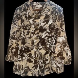 Coldwater Creek Blazer with buttons